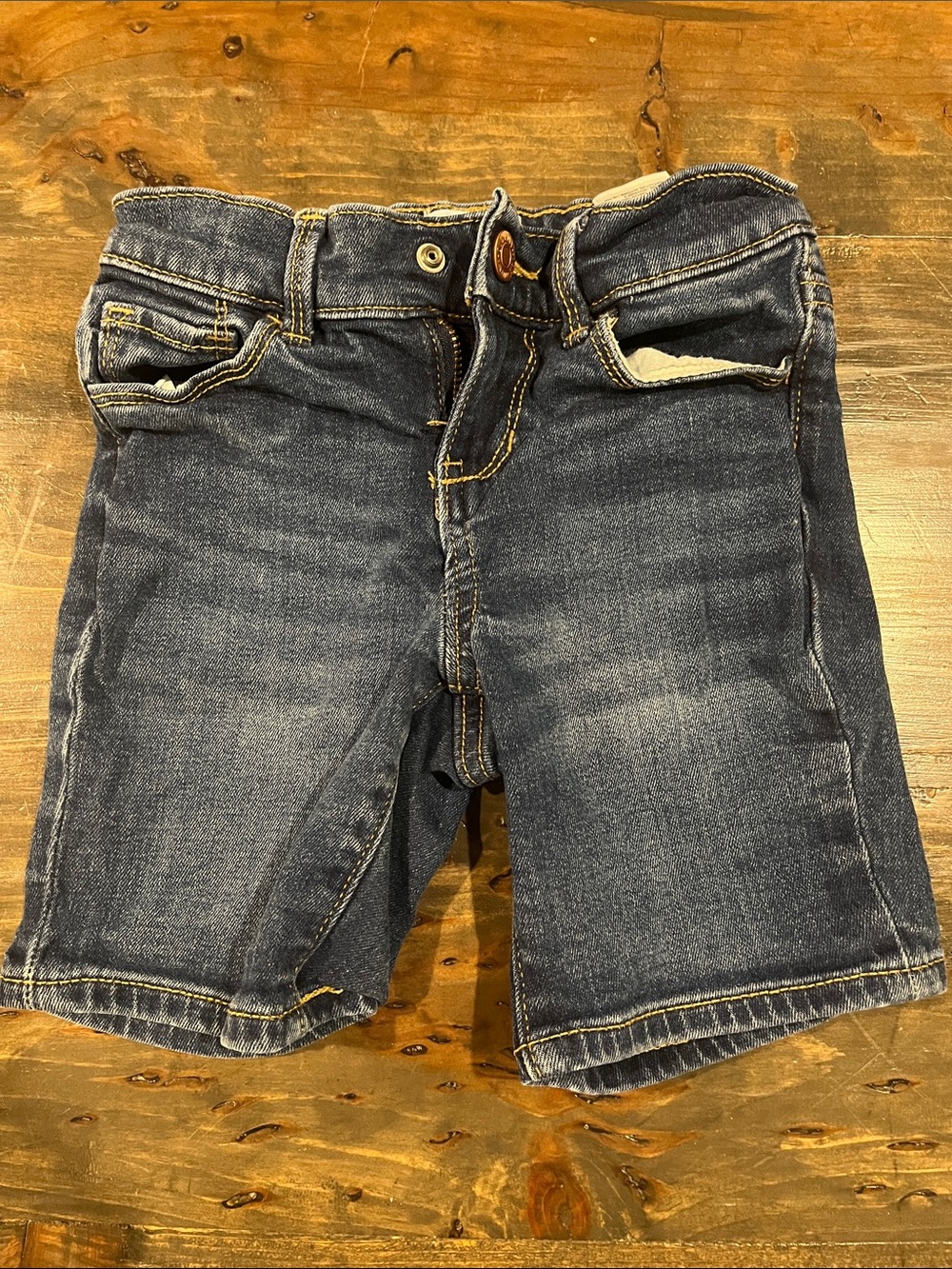 Old Navy Dark Blue Kids Denim Shorts